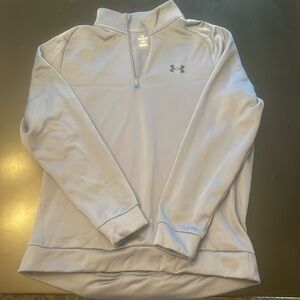 Under Armour gray quarterzip sweatshirt